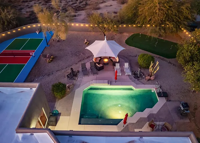 5br Pool Patio Outdoor Tv & In-pool Hoops Scottsdale