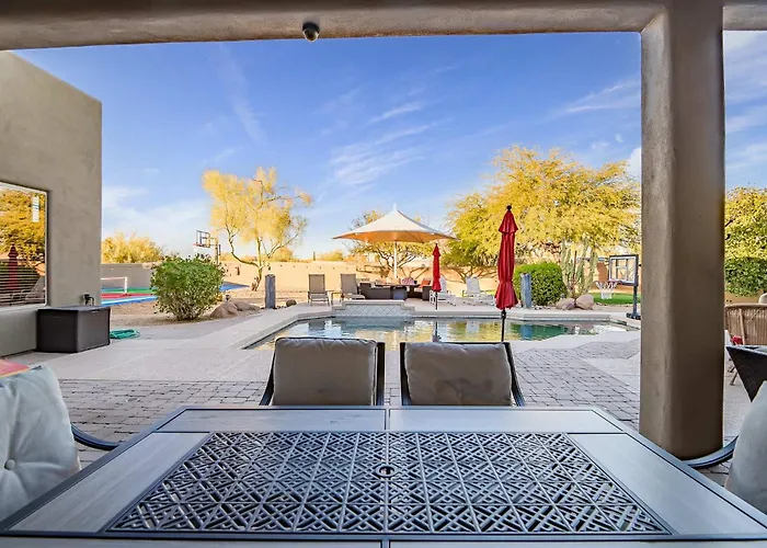5br Pool Patio Outdoor Tv & In-pool Hoops Scottsdale