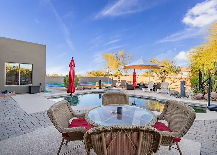 5br Pool Patio Outdoor Tv & In-pool Hoops Scottsdale