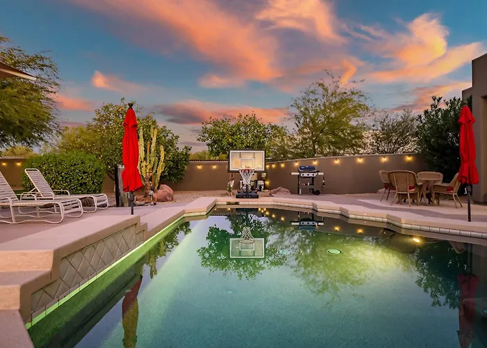 5br Pool Patio Outdoor Tv & In-pool Hoops * Scottsdale